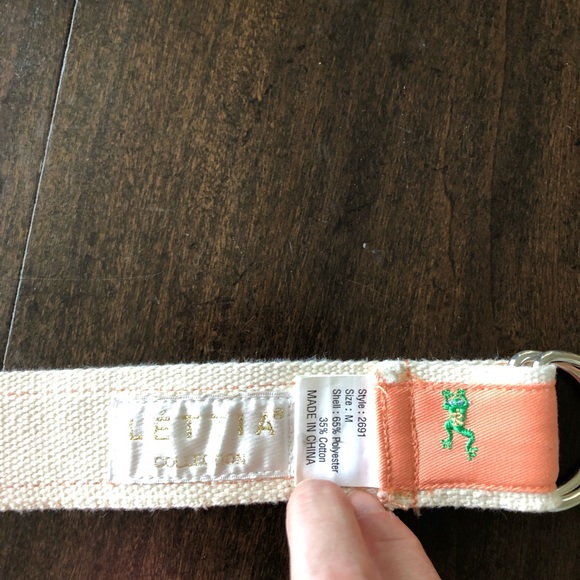 Lettia Frog belt- adjustable 40 inch long. Like new - Picture 4 of 7